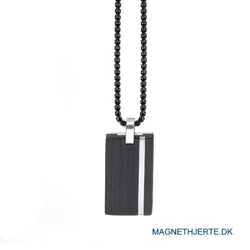 Det maskuline vedhæng fra Magnethjerte til ham der vil have et moderne smykke