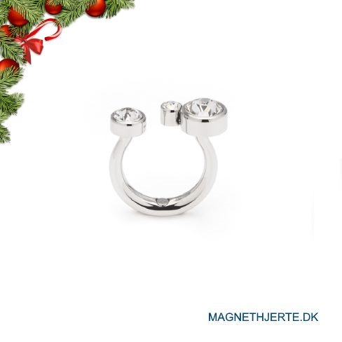 fingerring i usædvanligt design fra Magnethjerte