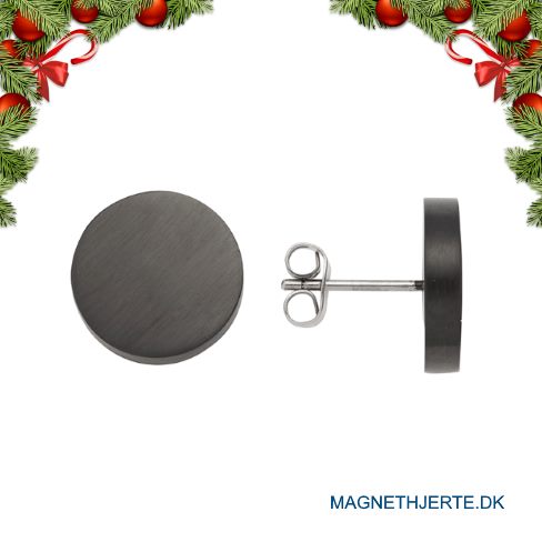 runse sorte ørestikker fra Magnethjerte
