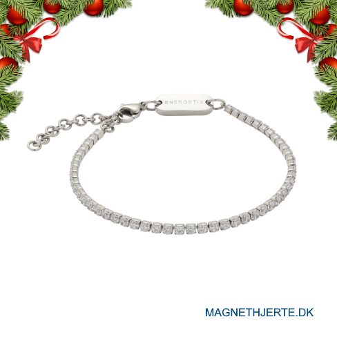 Armbånd med zirkonia sten fra Magnethjerte
