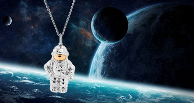 magnethjerte fejrer astronautens dag